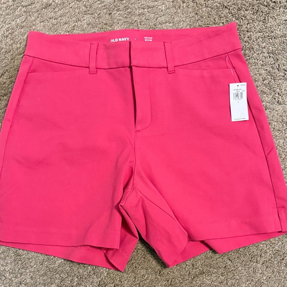 Old Navy Women's Bright Pink Bermudas